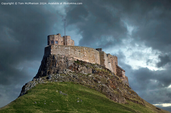 Lindisfarne Castle Picture Board by Tom McPherson
