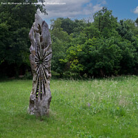 Buy canvas prints of Sculpture at  Kingley Vale by Tom McPherson