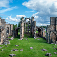 Buy canvas prints of Elgin Cathedral by Tom McPherson