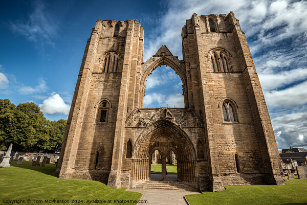 Elgin Cathedral  Picture Board by Tom McPherson