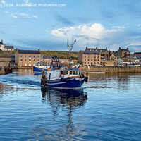 Buy canvas prints of Leaving the Harbour by Tom McPherson