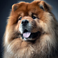 Buy canvas prints of Chow Chow  by Tom McPherson