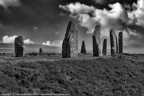 Ring of Brodgar Picture Board by Tom McPherson