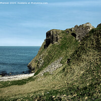 Buy canvas prints of Findlater Castle by Tom McPherson