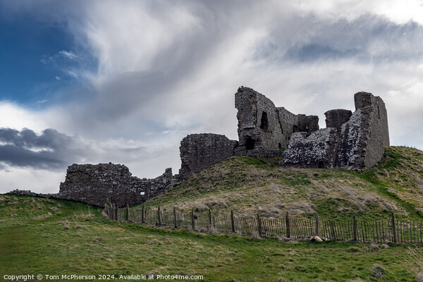 Duffus Castle Picture Board by Tom McPherson