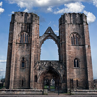 Buy canvas prints of Elgin Cathedral by Tom McPherson