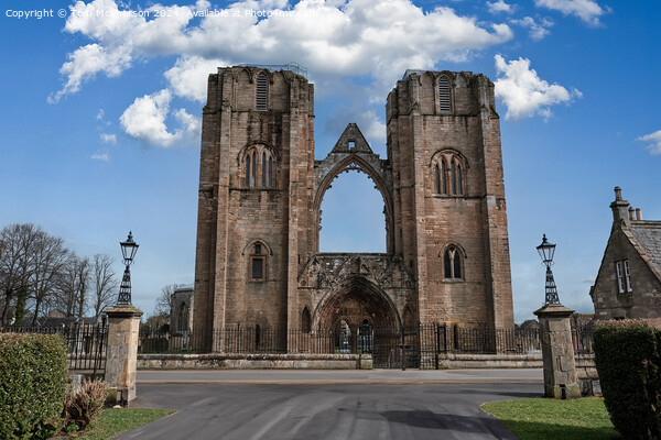Elgin Cathedral Picture Board by Tom McPherson