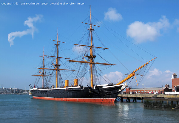HMS Warrior  Picture Board by Tom McPherson