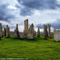 Buy canvas prints of Callanish Standing Stones by Tom McPherson