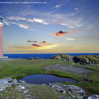 Buy canvas prints of The Butt of Lewis Lighthouse by Tom McPherson