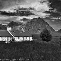 Buy canvas prints of Blackrock Cottage Glencoe by Tom McPherson
