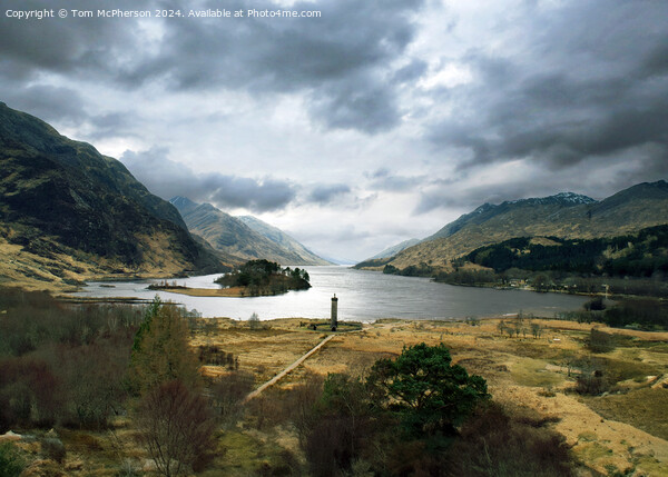 Glenfinnan Monument  Picture Board by Tom McPherson