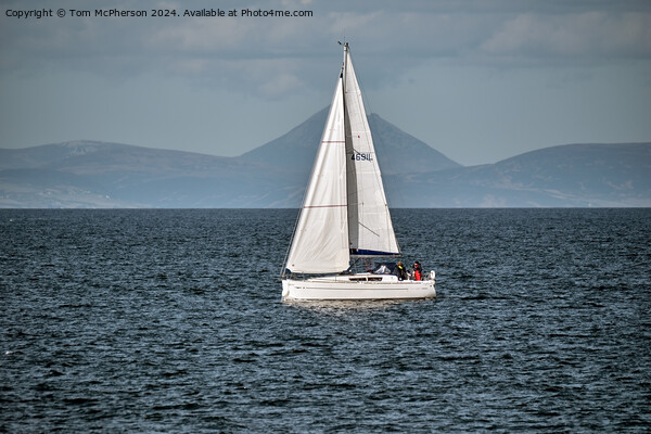 Alone at Sea Picture Board by Tom McPherson