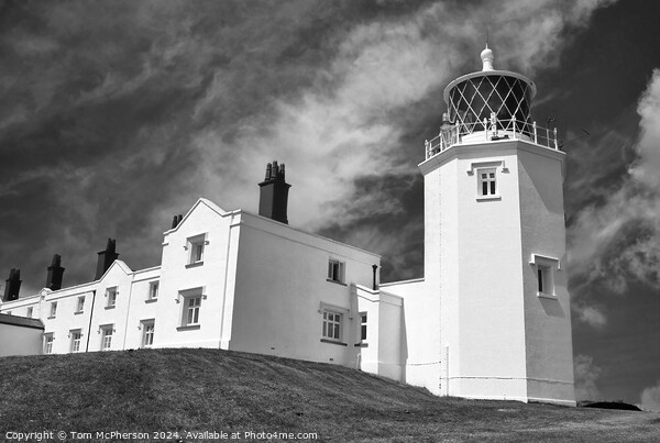 The Lizard Lighthouse Picture Board by Tom McPherson