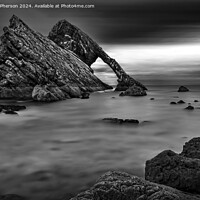 Buy canvas prints of Bow Fiddle Rock by Tom McPherson