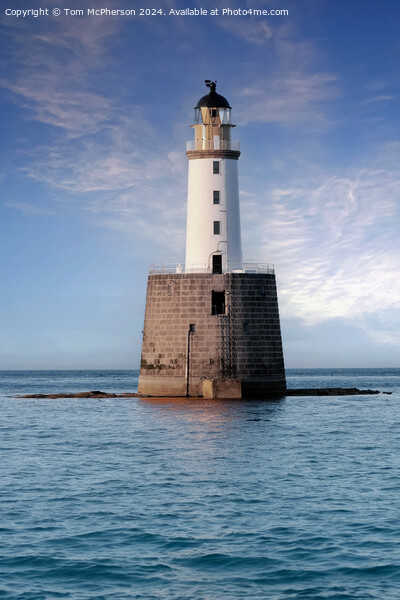 Rattray Head Lighthouse Picture Board by Tom McPherson