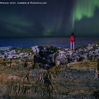 Buy canvas prints of Northern Lights in Moray by Tom McPherson