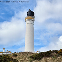 Buy canvas prints of Covesea Skerries Lighthouse by Tom McPherson