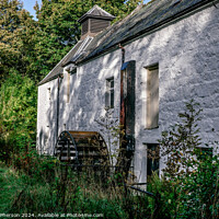 Buy canvas prints of Historic Oldmills, Elgin by Tom McPherson
