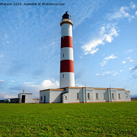 Buy canvas prints of Tarbat Ness Lighthouse  by Tom McPherson