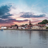 Buy canvas prints of A Scenic View of Bosham Village by Tom McPherson