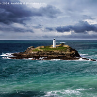 Buy canvas prints of Godrevy Lighthouse by Tom McPherson