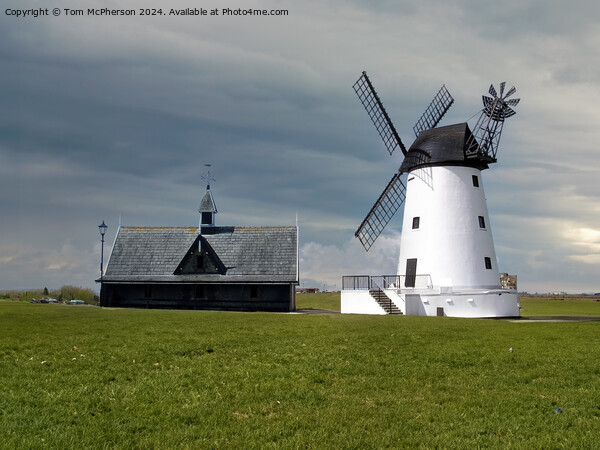 Lytham Windmill  Picture Board by Tom McPherson