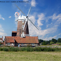 Buy canvas prints of Cley Windmill by Tom McPherson
