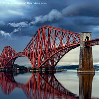 Buy canvas prints of The Forth Road Bridge by Tom McPherson