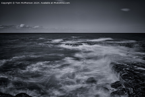 Moray Firth Shore Seascape Picture Board by Tom McPherson