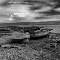 Buy canvas prints of Derelict boats on Mull by Tom McPherson