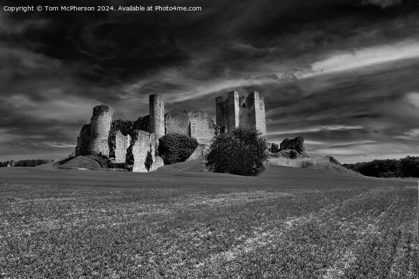 Conisbrough Castle Picture Board by Tom McPherson
