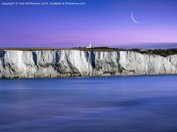 The White Cliffs of Dover Picture Board by Tom McPherson