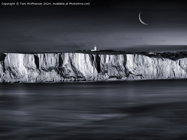 The White Cliffs of Dover Picture Board by Tom McPherson
