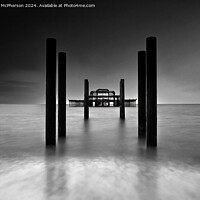 Buy canvas prints of West Pier Brighton by Tom McPherson