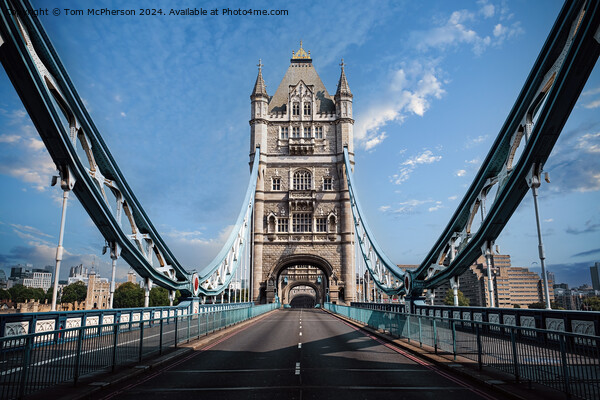 Tower Bridge Picture Board by Tom McPherson