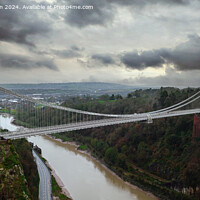 Buy canvas prints of Clifton Suspension Bridge by Tom McPherson