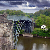 Buy canvas prints of The Iron Bridge by Tom McPherson