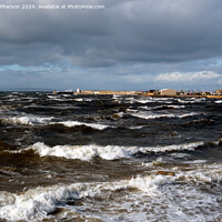 Buy canvas prints of Burghead Bay by Tom McPherson