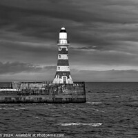 Buy canvas prints of Roker Pier by Tom McPherson