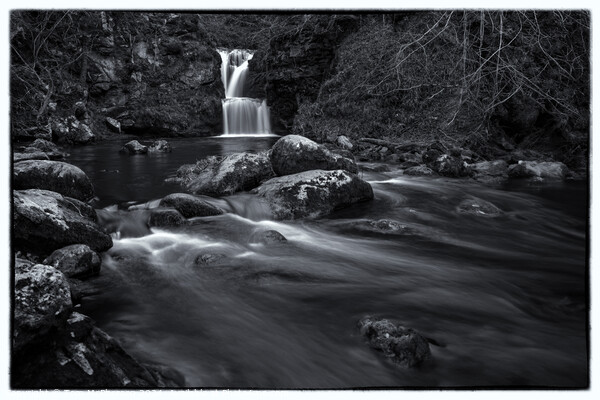 Linn Falls, Aberlour Picture Board by Tom McPherson