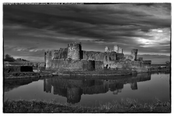 Caerphilly Castle  Picture Board by Tom McPherson