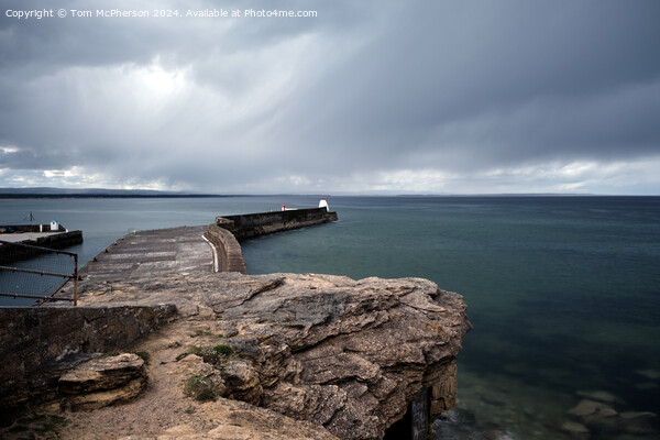 Burghead Bay Picture Board by Tom McPherson