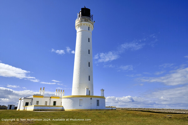 Lossiemouth Lighthouse Picture Board by Tom McPherson