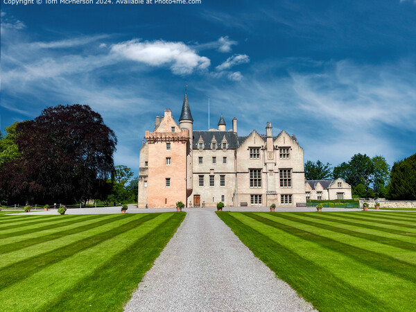 Brodie Castle Architecture, Forres, Scotland Picture Board by Tom McPherson