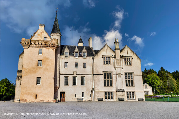 Brodie Castle Architecture Picture Picture Board by Tom McPherson