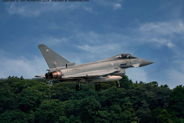 Typhoon FGR.Mk 4 ZK361 Picture Board by Tom McPherson