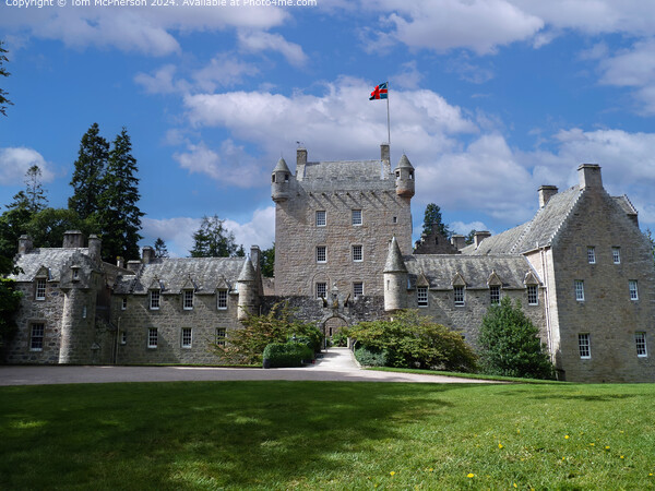 Cawdor Castle Scotland Picture Board by Tom McPherson