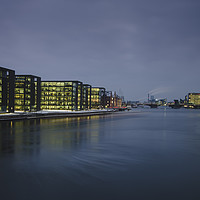Buy canvas prints of Canal in Copenhagen city by Dalius Baranauskas