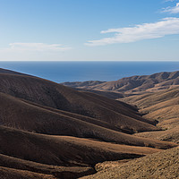Buy canvas prints of Mountains of Fuerteventura by Steven Fleck